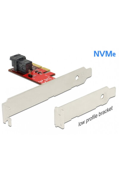 DELOCK PCI Express cu 1 port SFF-8643 NVMe LPFF, 89535