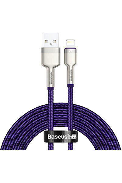 Baseus Cablu de date Cafule Metal, Fast Charging, CALJK-B05, USB - Lightning,...