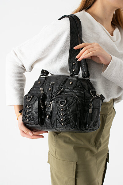 Çanta Trend 571 Collections Women's Multi-Compartment Soft Casual Bag