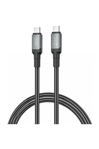 XO Design USB-C - USB-C NB-Q264A Data and Charging Cable, 240W, 1m, Black