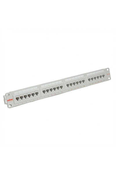 Roline Patch Panel UTP Cat.5e, 24 ports, gray, 26.11.0347
