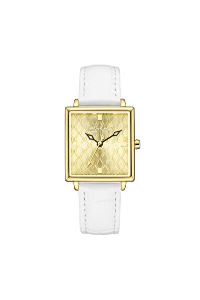 Hello Kitty Women's Watch 23200 White with Gold Dial