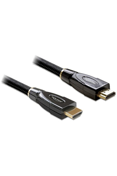DELOCK Cablu HDMI mare viteza cu Ethernet A-A drept-drept 2 m Premium, - 82737