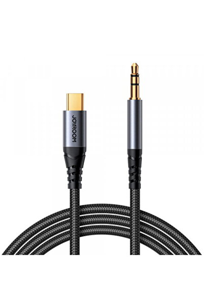 Joyroom Cablu Audio USB-C - 3.5mm SY-A07, 1.2m, Negru