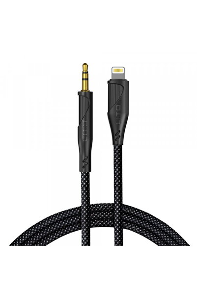 Lito Lightning - 3.5mm Audio Cable LA02, 1m, Black