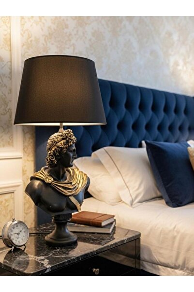 Mirsa Global Decorative Greek God Apollo Model Lampshade Figurine