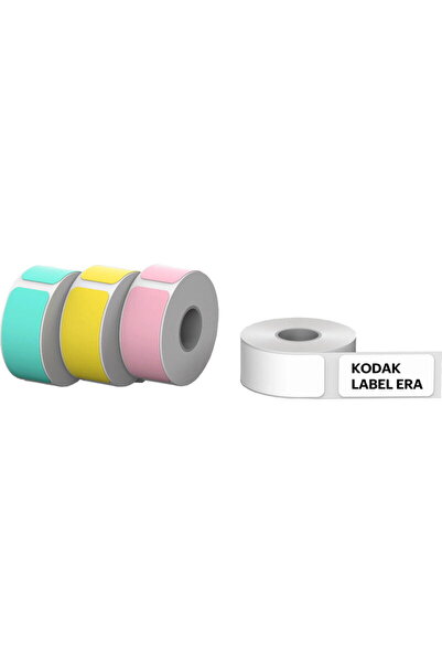 Kodak ICRG-M5012 label roll set, 12 rolls compatible with Label Era M50