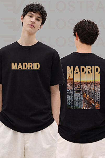 Velostra Men's Madrid Printed Special Design Oversize Comfortable Daily Use C...