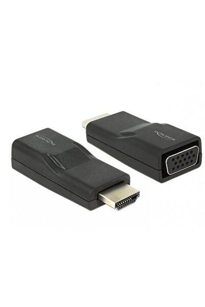 DELOCK Adaptor HDMI la VGA T-M Negru, 65655