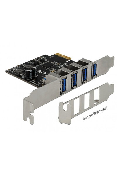 DELOCK PCI Express with 4 USB 3.0 ports (for Mac), 90304