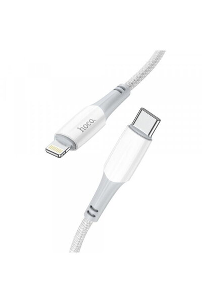 hoco. HOCO X70 USB-C - Lightning Data and Charging Cable, 20W, 1m, White