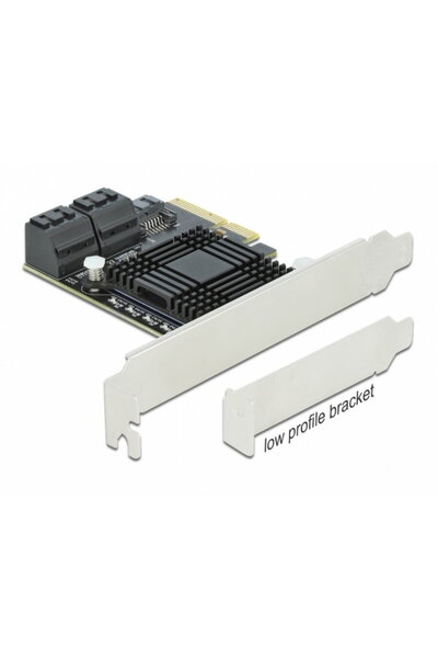 DELOCK PCI Express cu 5 porturi SATA III, 90498