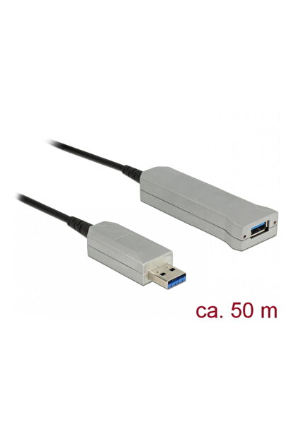DELOCK Cablu prelungitor USB 3.0 optic activ T-M 50m, 83740