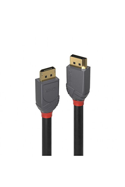 LİNDY Cablu Displayport v1.2 4K60Hz T-T 7.5m Anthra Line, L36485