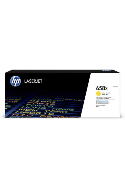 HP Toner 658X Yellow