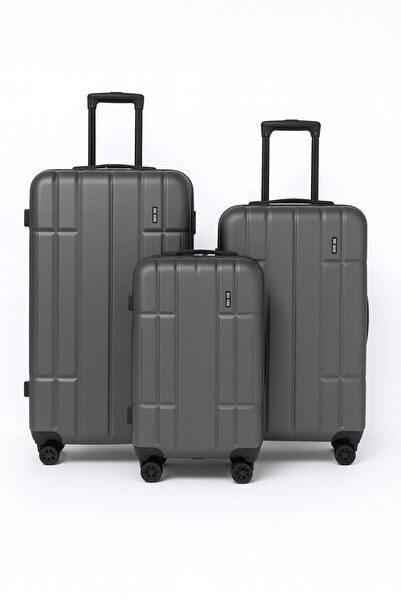 Generic 3 Piece Luggage Set, ABS Material, TSA Lock, 360° Wheels, Sizes (20/2...