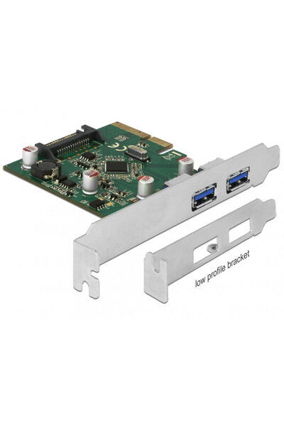 DELOCK PCI Express la 2 porturi USB 3.1-A Gen 2, 90298