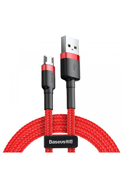 Baseus Data and Charging Cable USB-A - microUSB Cafule, 18W, 1m, Red CAMKLF-B09