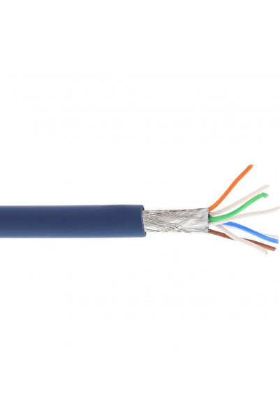 In-Line InLine IL76899B roll, 100m, RJ45 Cat. 6A S/FTP PiMF network cable, Blue