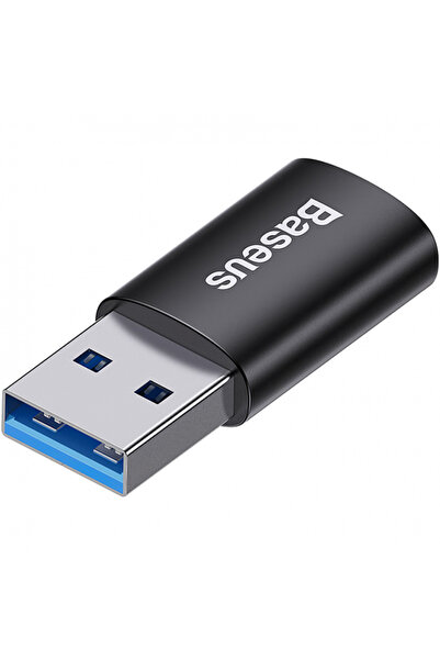 Baseus Ingenuity USB-C - USB-A Data and Charging Adapter, Black ZJJQ000101