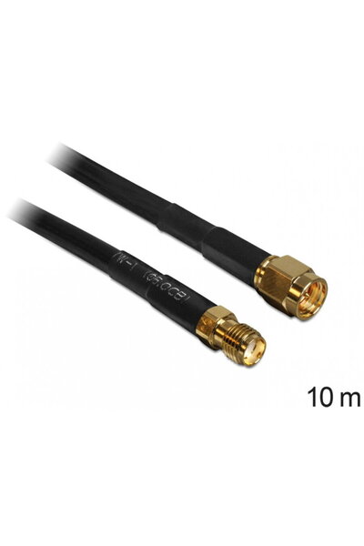 DELOCK Cablu prelungitor antena SMA CFD/RF200 10m low loss, 88445