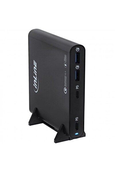 In-Line Incarcator priza la 2 x USB-C + 2 x USB-A PD 120W Negru, InLine IL31515B