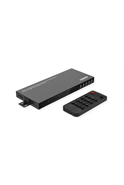 VALUE Video Matrix HDMI 4K30Hz 4x2 QUAD Multi-Viewer seamless switching, 14.9...