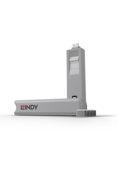 LİNDY Blocker 40427, USB-C, Gri