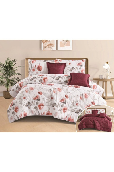 smart home Luxury Summer Double Bedding Set 6pcs Microfiber Comforter 250x230...