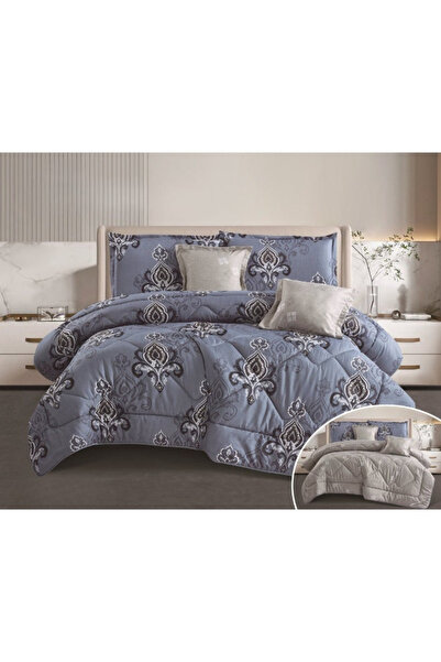 smart home Luxury Summer Double Bedding Set 6pcs Microfiber Comforter 250x230...