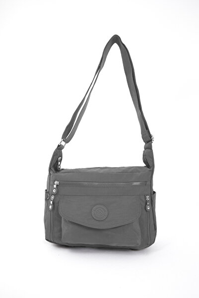 Sanmorris Women's Parachute Fabric Shoulder Bag Multi-Compartment Lightweight...