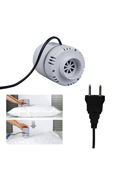 GüncelÇarşı 30 Watt Elektrikli Hurç Vakum Pompası Taşınabilir AC220V, 1 Metre...