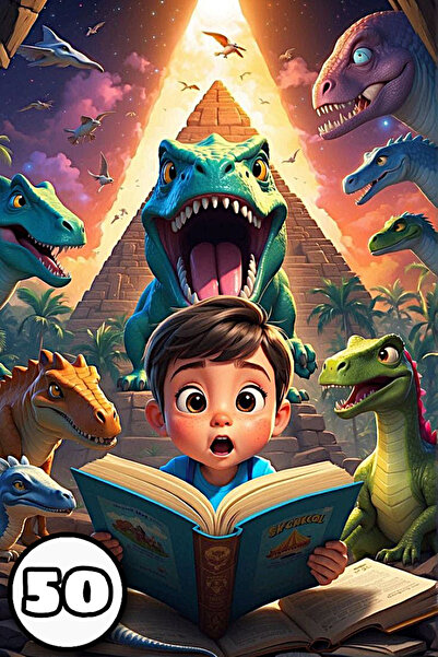 Disney Dinosaurs - Coloring Book for Kids - 50 Creative and Cute Drawings, A4