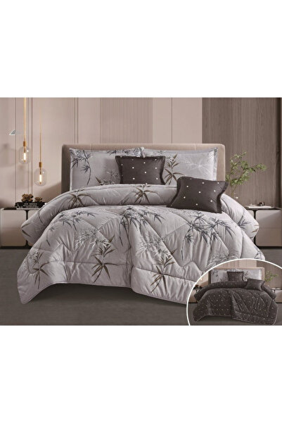 smart home Luxury Summer Double Bedding Set 6pcs Microfiber Comforter 250x230...