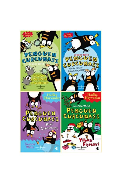 TÜRKİYE İŞ BANKASI KÜLTÜR YAYINLARI Penguen Curcunası - Jeanne Willis