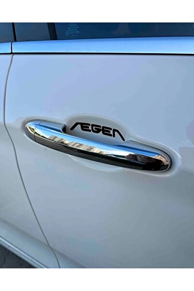 İŞCAN MOTOR Fiat Egea Kapı Kolu Ve Jant Sticker 10 Adet SİYAH 10cm Egea Sticker