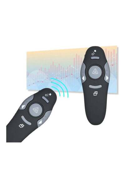 Generis Wireless PPT Presentation Pointer 2.4GHz for Windows and Mac - Black