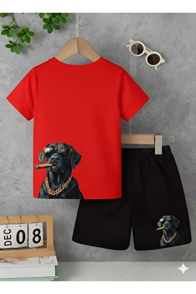 Nice Clothes ΚΑΛΟΚΑΙΡΙΝΟ ΠΑΙΔΙΚΟ ΜΠΛΟΥΖΑΚΙ ΚΑΙ ΣΟΡΤΣ UNISEX (ΣΤΑΜΠΑ ΣΚΥΛΟΥ ΜΕ...