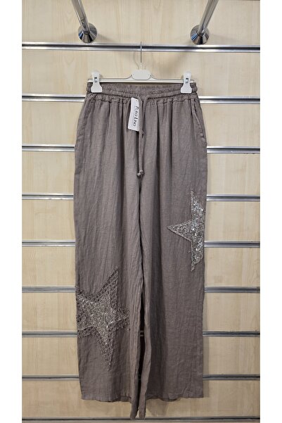 Park Moda Ιταλικό λινό παντελόνι