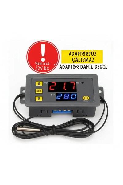 Evonest Anakucağı, Termostat, Kuluçka Makinesi için "Dc 12v" Termostat Sıcaklık Denetleyici Modülü