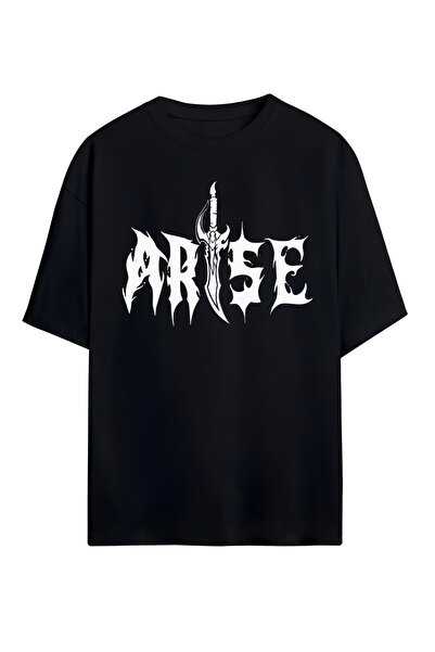 STİL-X Μπλουζάκι Arise με στάμπα, Unisex, 100% βαμβακερό, Oversize
