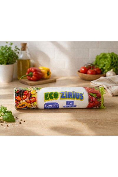 OEM ECOZIRIUS Food Bags, 2 kg, Roll of 300 pieces, Durable, Home and Professi...