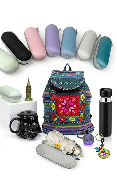 Livenda Bag Set, Ethnic Bag, Steel Thermos, Keychain, Capsule Umbrella, Adven...