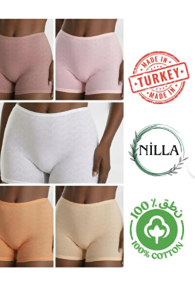 Onurel 100% Cotton High Waist 12 Pack Women's Boxer Briefs Colorful Heart Pat...