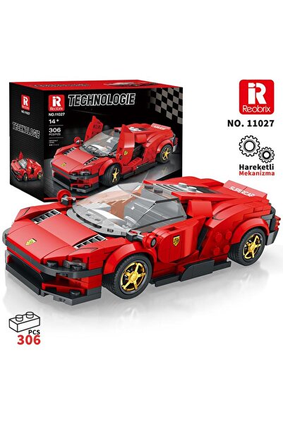 REOBRIX Creator 11027 Ferrari Daytona SP3 Spor Araba Yaratıcı Yapı Blok Seti ...