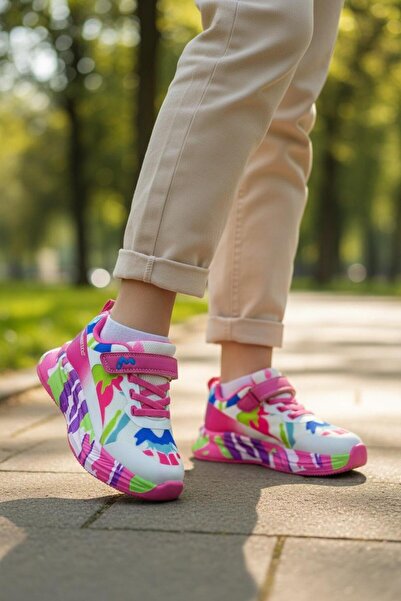 Marco Kids 332 Ορθοπεδικά Φούξια/Λευκά Άνετα Αθλητικά Παπούτσια για Κορίτσια
