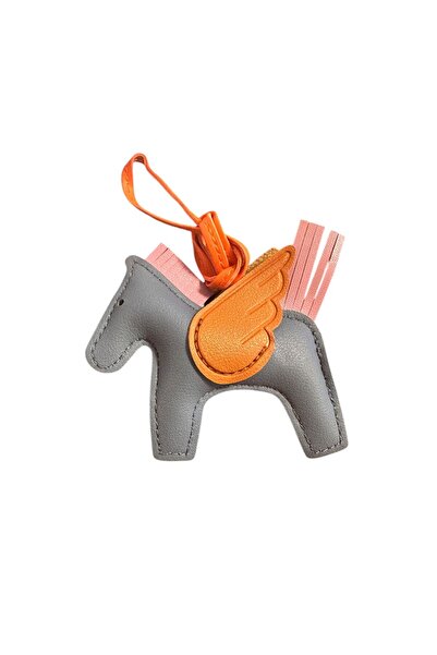 618 CONCEPT Leather Horse Figure Bag Accessory