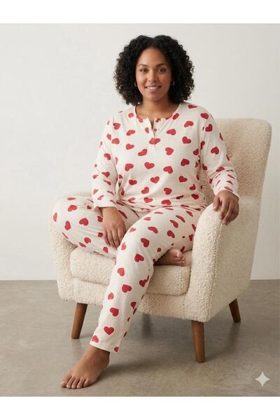 sleeproom Plus Size Summer Women's Pajama Set