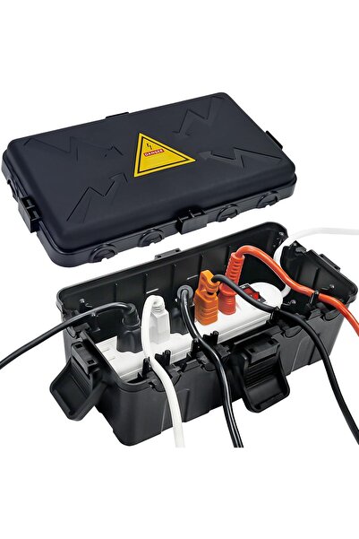 Dotail Hrensaw Outdoor Electrical Box, IP54, 27 x 14.5 x 12.5 cm, 6 cable ent...