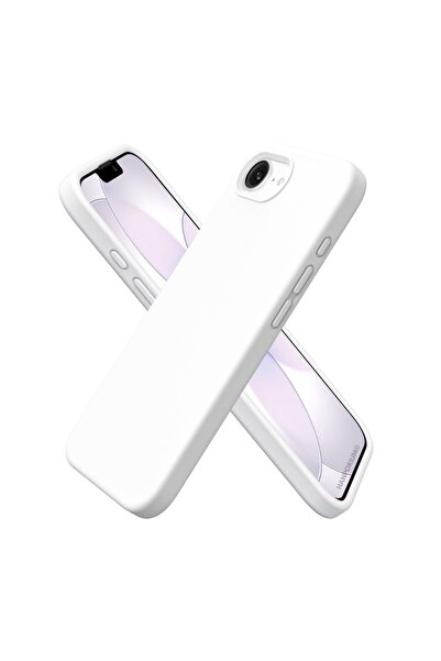 HANPORIUM iPhone 17E Compatible Silicone Case - Pastel Color Tone Flexible Co...